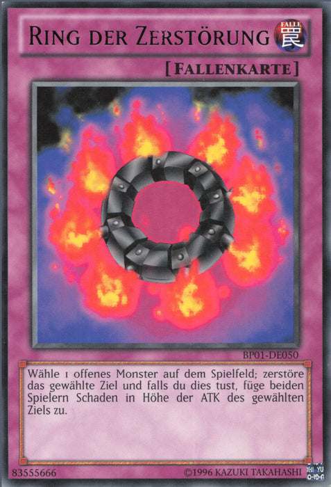 Ring der Zerstörung (V.1) BP01-DE050 Rare Deutsch