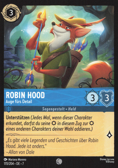 Robin Hood - Auge fürs Detail 7ARI-170 Common Deutsch