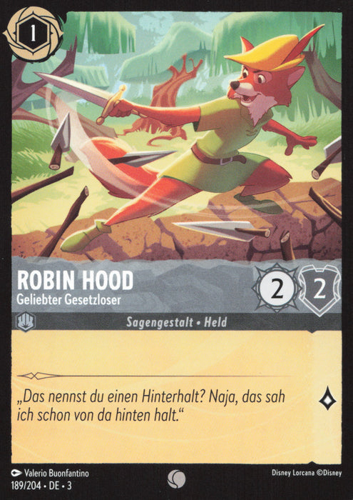 Robin Hood - Geliebter Gesetzloser 3INK-189 Common Deutsch