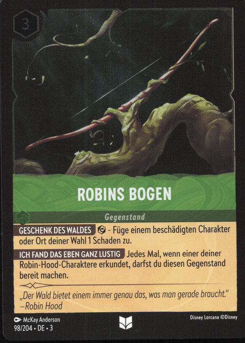 Robins Bogen 3INK-098 Uncommon Deutsch