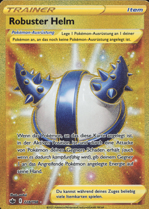 Robuster Helm CRE-228 Secret Rare Deutsch