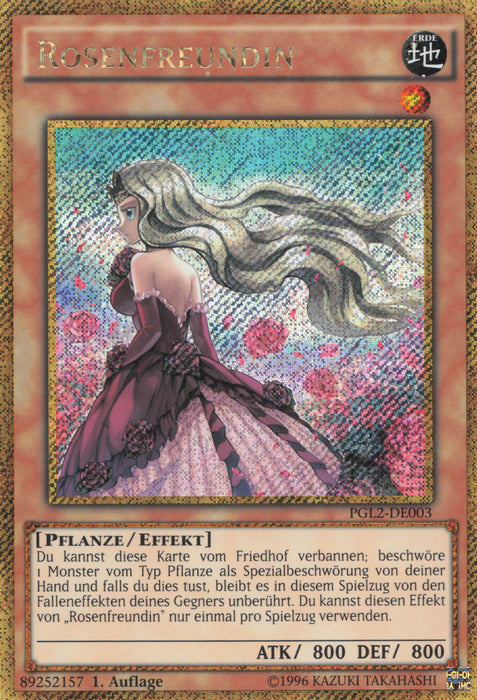 Rosenfreundin PGL2-DE003 Gold Secret Rare Deutsch
