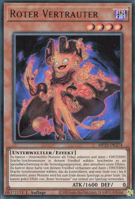 Roter Vertrauter MP25-DE274 Ultra Rare Deutsch