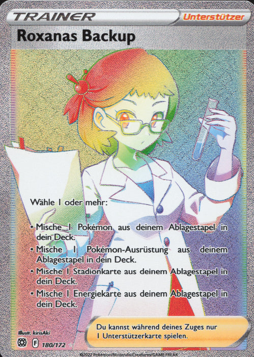 Roxanas Backup BRS-180 Secret Rare Deutsch