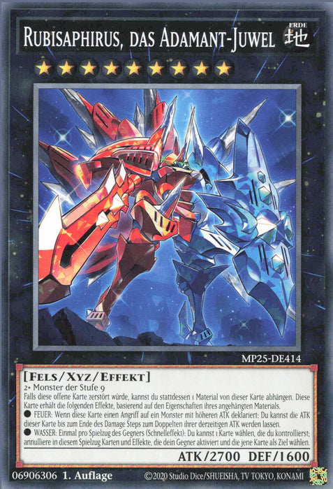Rubisaphirus, das Adamant-Juwel MP25-DE414 Common Deutsch