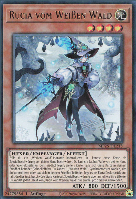 Rucia vom Weißen Wald MP25-DE215 Ultra Rare Deutsch
