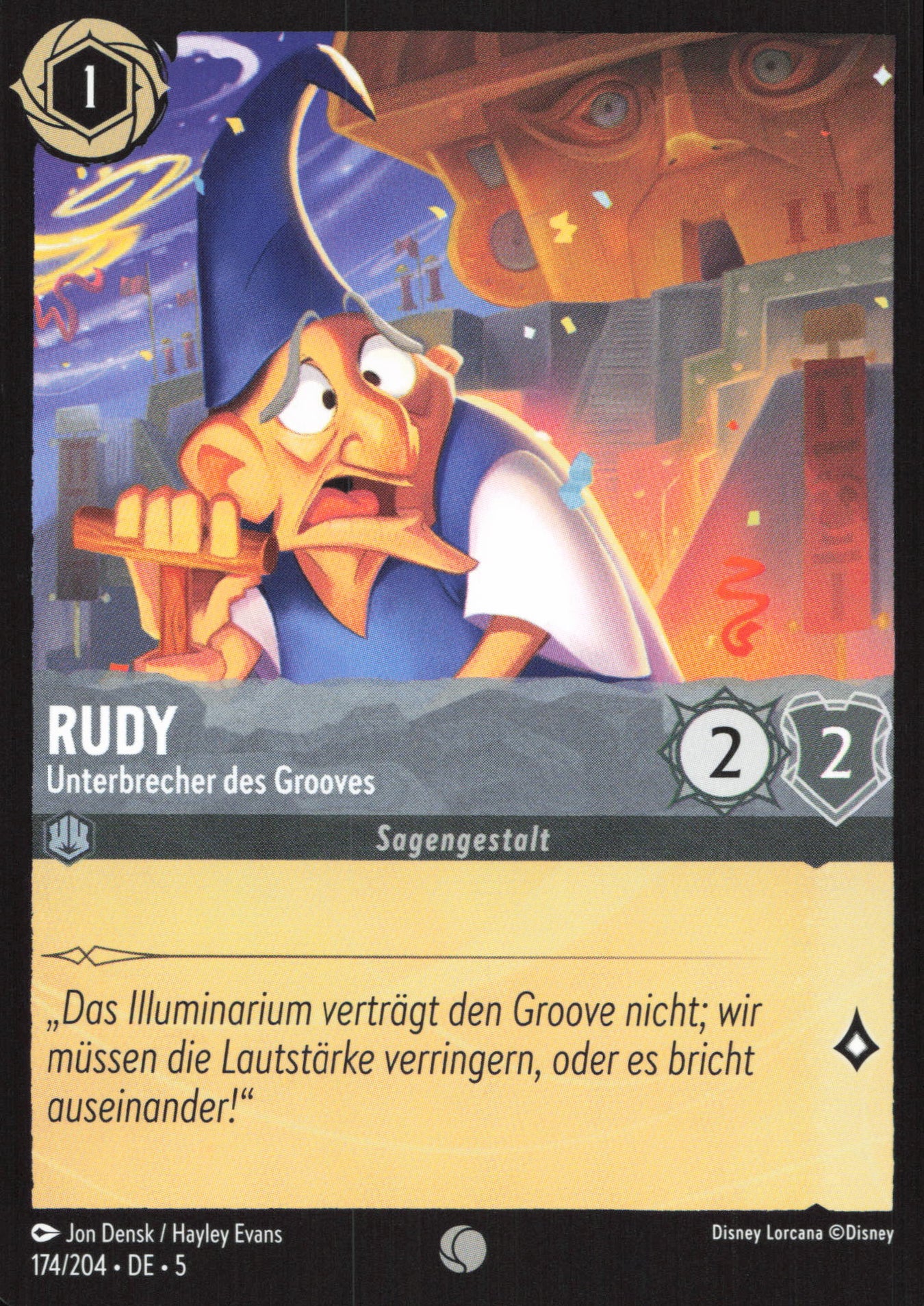 Alle Rudy Charakterkarten in Disney Lorcana