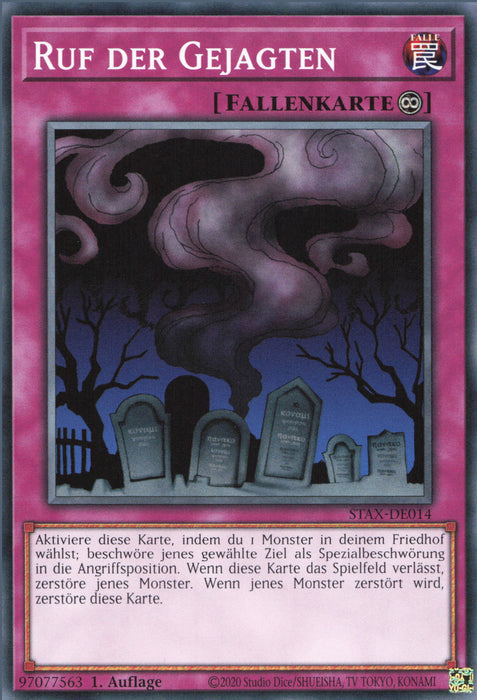 Ruf der Gejagten STAX-DE014 Common