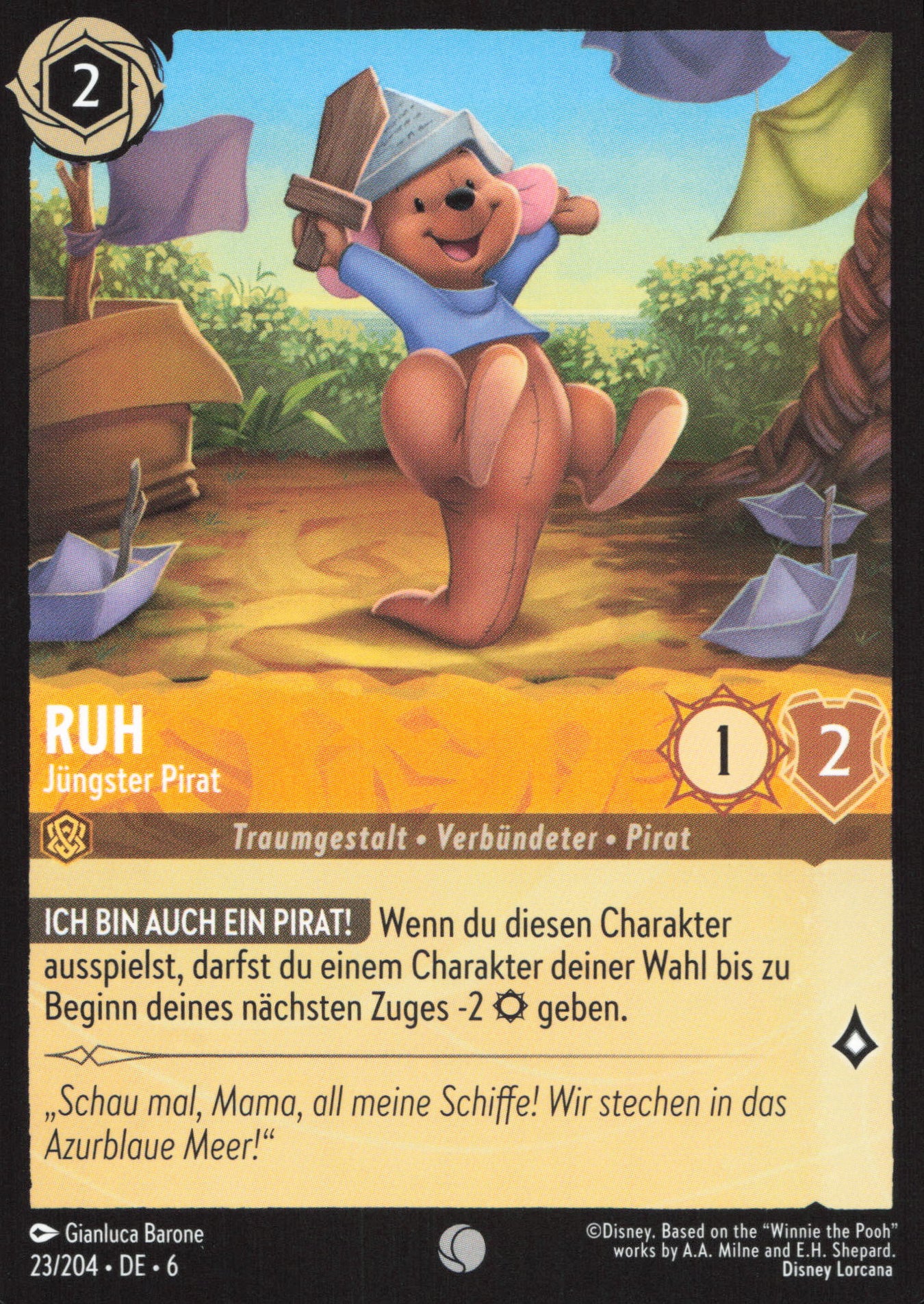 Alle Ruh Charakterkarten in Disney Lorcana