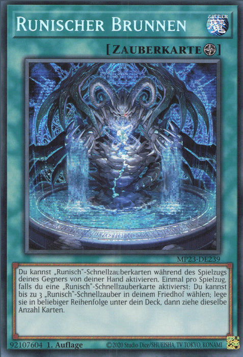 Runischer Brunnen MP23-DE239 Secret Rare