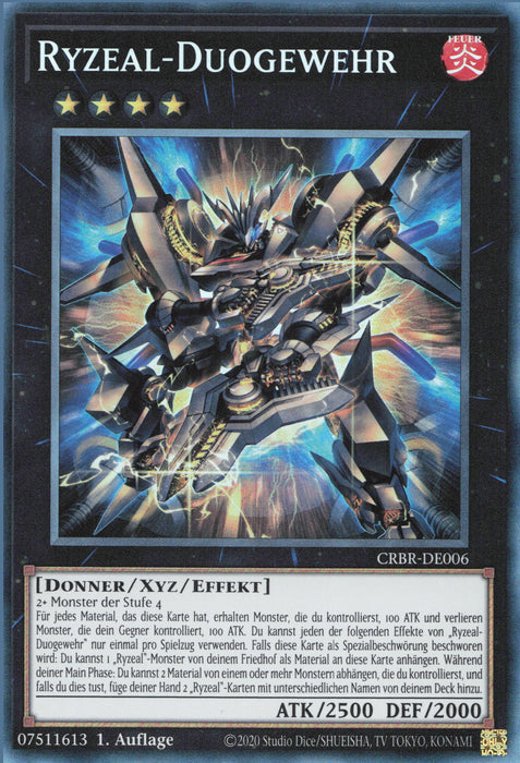 Ryzeal-Duogewehr (V.2) CRBR-DE006 Collectors Rare Deutsch