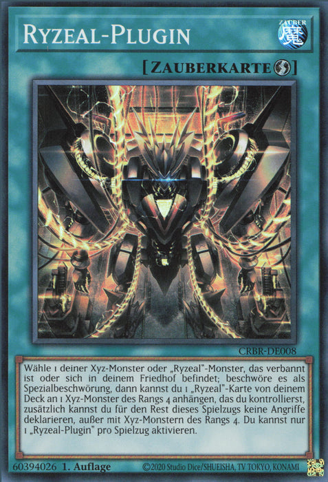 Ryzeal-Plugin (V.2) CRBR-DE008 Super Rare Deutsch