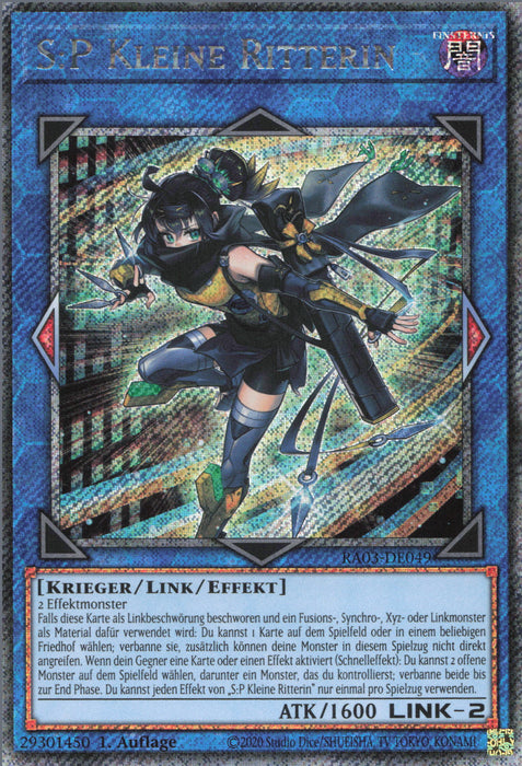 S:P Kleine Ritterin (V.4) RA03-DE049 Platinum Secret Rare Deutsch