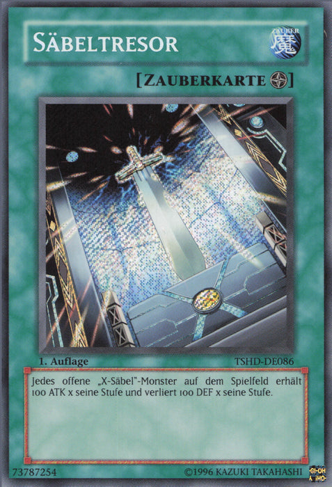 Säbeltresor TSHD-DE086 Secret Rare Deutsch