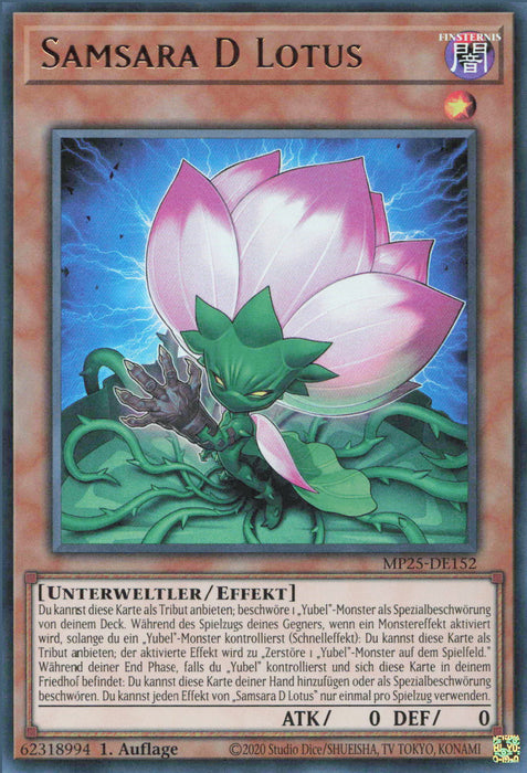 Samsara D Lotus MP25-DE152 Ultra Rare Deutsch