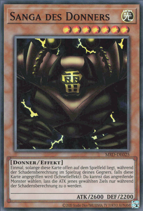 Sanga des Donners MRD-25TH-DE025 Super Rare Deutsch