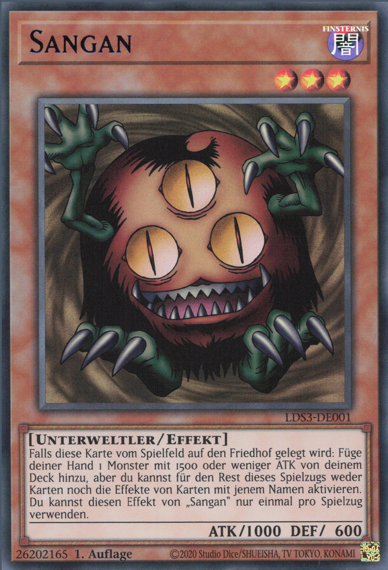 Yugioh Sangan (V.3) LDS3-DE001 Ultra Rare Deutsch kaufen — ReCollectibles