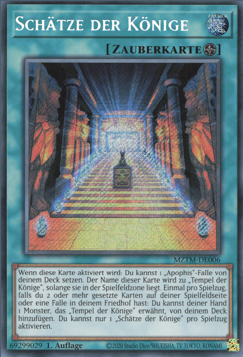 Schätze der Könige MZTM-DE006 Secret Rare Deutsch