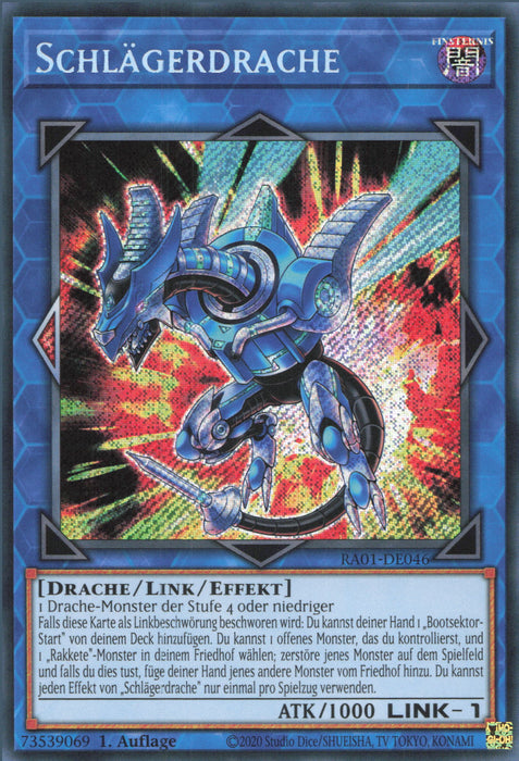 Schlägerdrache (V.3) RA01-DE046 Secret Rare