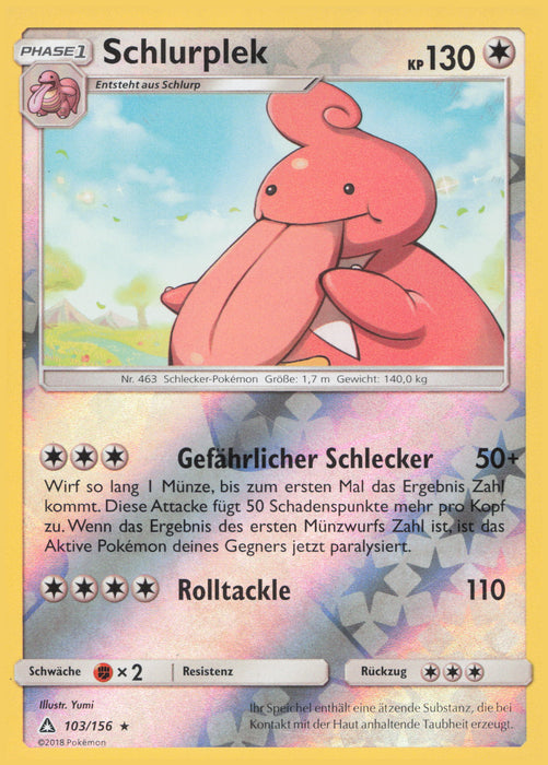 Schlurplek UPR-103 Rare Deutsch