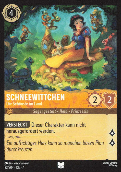 Schneewittchen - Die Schönste im Land 7ARI-033 Uncommon Deutsch