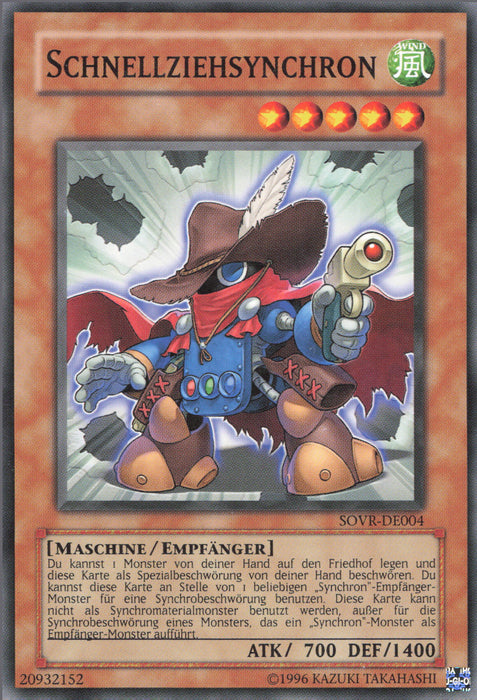 Schnellziehsynchron SOVR-DE004 Common Deutsch