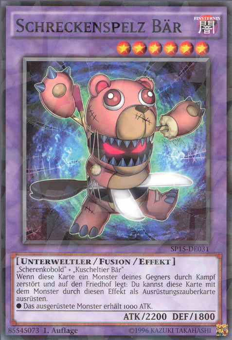 Schreckenspelz Bär (V.2) SP15-DE031 Shatterfoil Deutsch