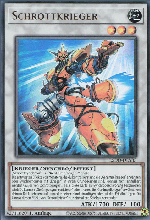 Schrottkrieger L5DD-DEY33 Ultra Rare Deutsch