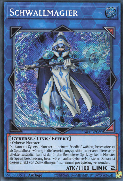 Schwallmagier (V.3) RA04-DE080 Secret Rare Deutsch