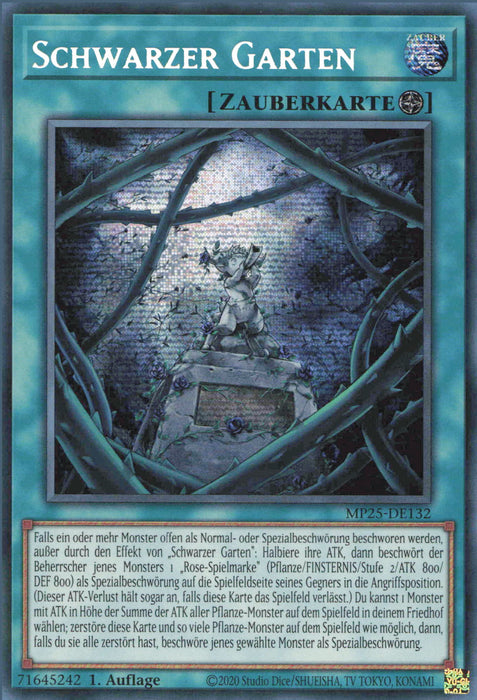 Schwarzer Garten MP25-DE132 Secret Rare Deutsch