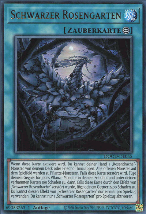 Schwarzer Rosengarten (V.1) DOOD-DE055 Ultra Rare Deutsch