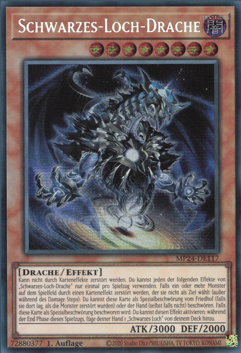 Schwarzes-Loch-Drache MP24-DE117 Secret Rare Deutsch