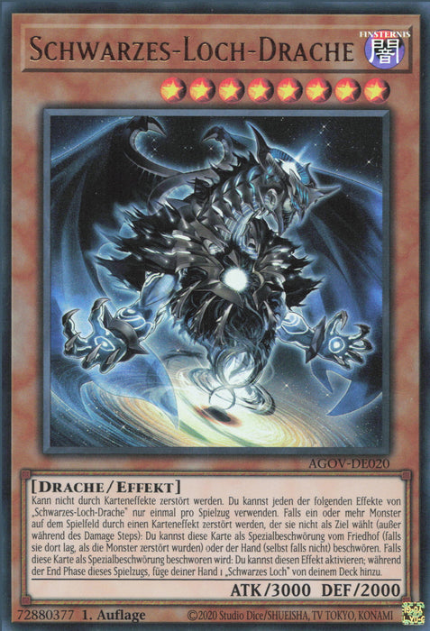 Schwarzes-Loch-Drache (V.1) AGOV-DE020 Ultra Rare