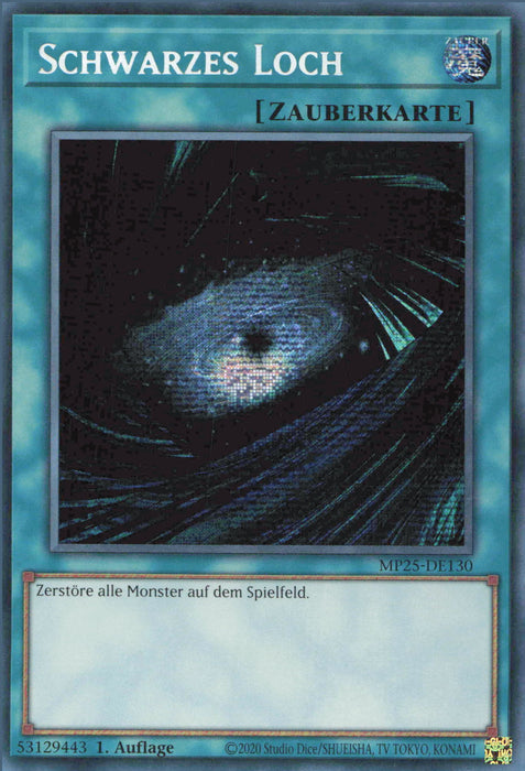 Schwarzes Loch MP25-DE130 Secret Rare Deutsch