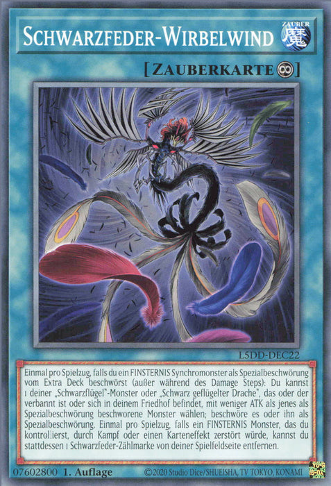 Schwarzfeder-Wirbelwind L5DD-DEC22 Common Deutsch