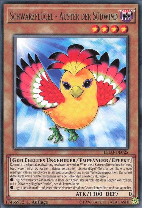 Schwarzflügel - Auster der Südwind LED3-DE025 Rare Deutsch