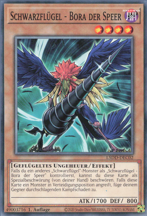 Schwarzflügel - Bora der Speer L5DD-DEC02 Common Deutsch