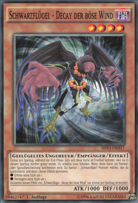 Schwarzflügel - Decay der böse Wind SHVI-DE017 Common Deutsch