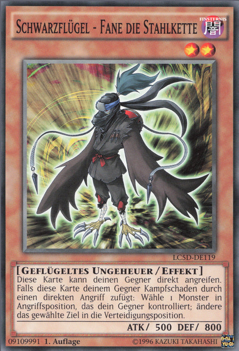 Schwarzflügel - Fane die Stahlkette LC5D-DE119 Common Deutsch