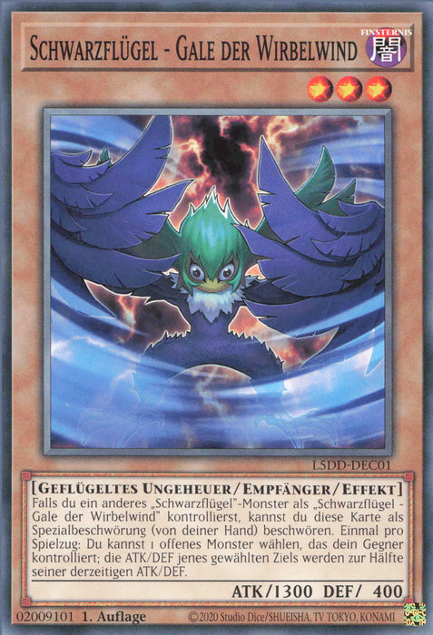 Schwarzflügel - Gale der Wirbelwind L5DD-DEC01 Common Deutsch