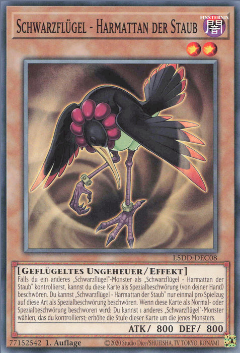 Schwarzflügel - Harmattan der Staub L5DD-DEC08 Common Deutsch