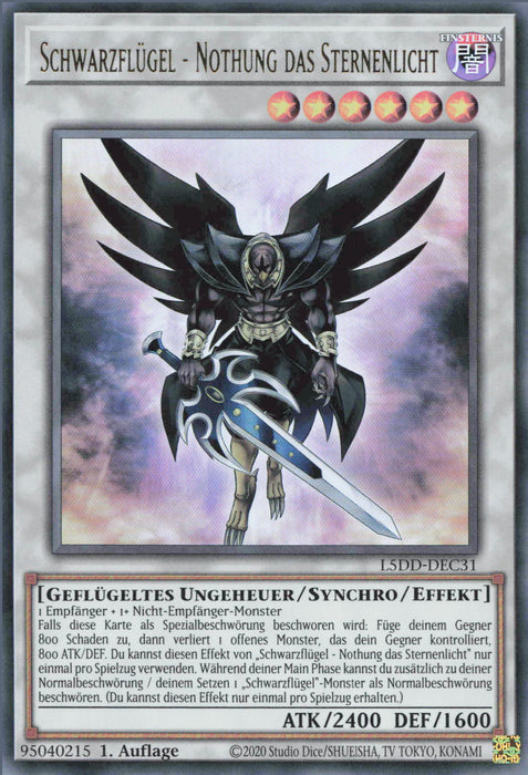 Schwarzflügel - Nothung das Sternenlicht L5DD-DEC31 Ultra Rare Deutsch