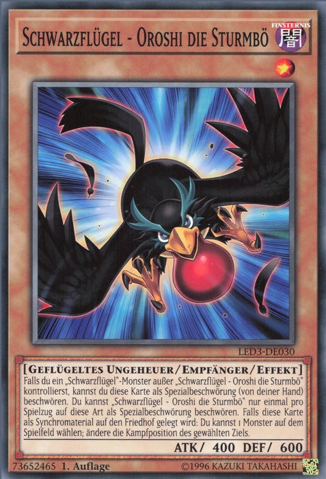 Schwarzflügel - Oroshi die Sturmbö LED3-DE030 Common Deutsch