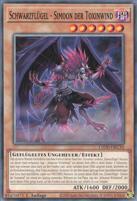 Schwarzflügel - Simoon der Toxinwind L5DD-DEC10 Common Deutsch