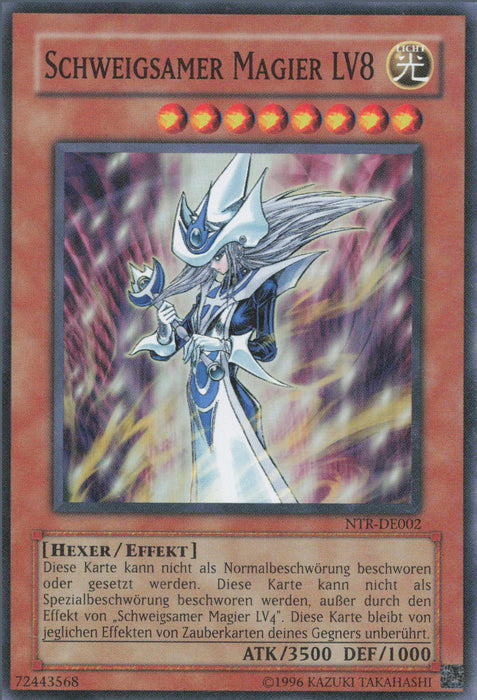 Schweigsamer Magier LV8 NTR-DE002 Super Rare