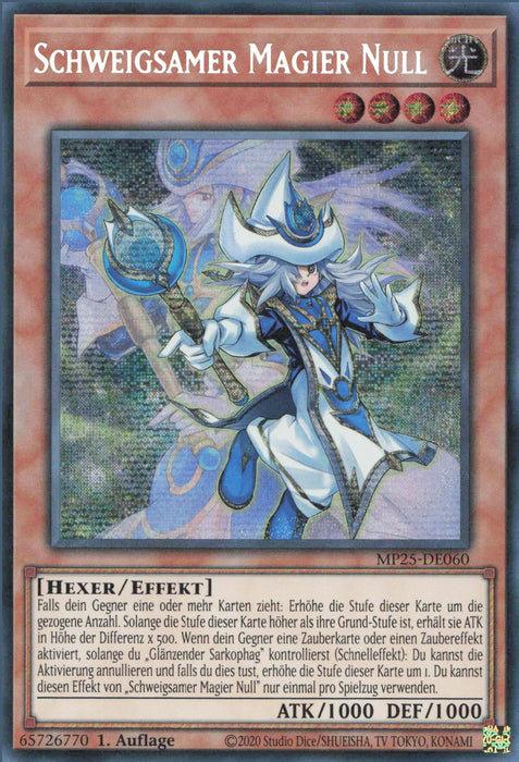 Schweigsamer Magier Null MP25-DE060 Secret Rare Deutsch