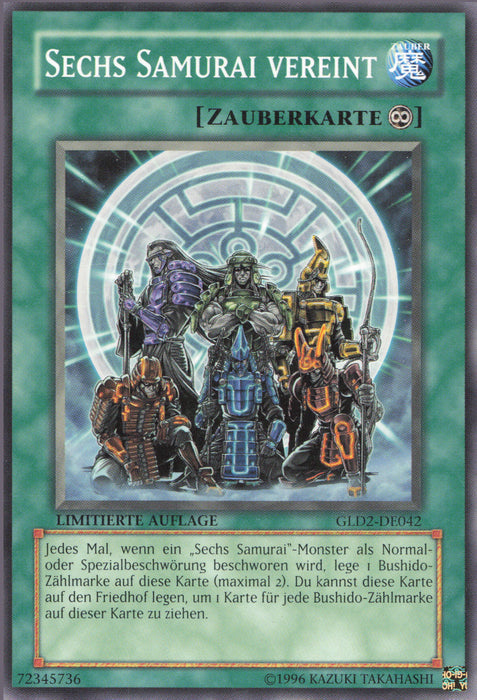 Sechs Samurai vereint GLD2-DE042 Common Deutsch