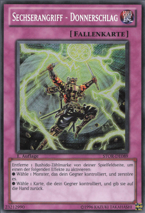 Sechserangriff - Donnerschlag STOR-DE089 Secret Rare