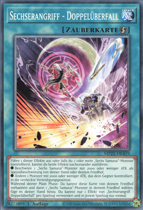 Sechserangriff - Doppelüberfall MP25-DE419 Common Deutsch
