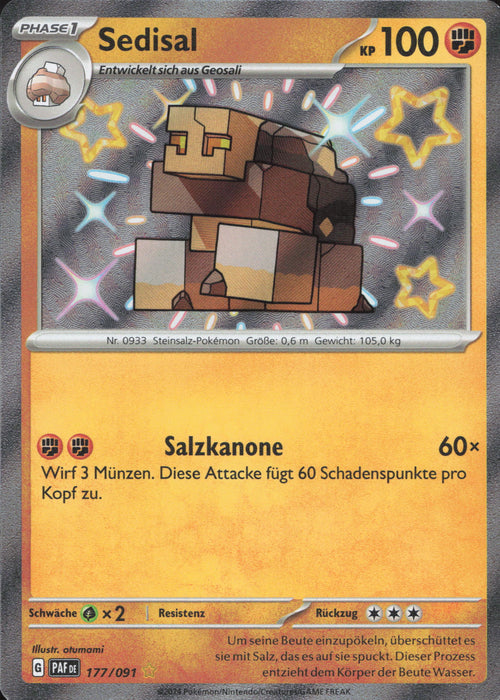 Sedisal PAF-177 Shiny Rare Deutsch